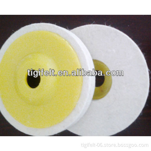 Wool Felt Polishing Disc (50mm, 75mm, 100mm, 150mm, 180mm Diameter)